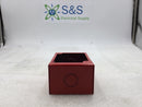 Edwards/EST 276B-RSB Red Metal/Steel Fire Alarm Surface Mount Box