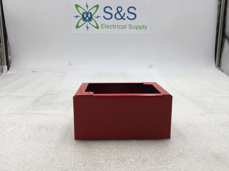 Edwards/EST 276B-RSB Red Metal/Steel Fire Alarm Surface Mount Box