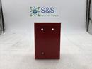 Edwards/EST 276B-RSB Red Metal/Steel Fire Alarm Surface Mount Box