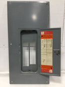 Square D QOC30U 125 Amp 30 Space 120/240V Panel Door Only w/Main 31" x 15 1/2"