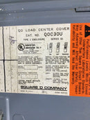 Square D QOC30U 125 Amp 30 Space 120/240V Panel Door Only w/Main 31" x 15 1/2"