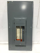 Square D QOC30U 125 Amp 30 Space 120/240V Panel Door Only w/Main 31" x 15 1/2"