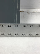 Square D QOC30U 125 Amp 30 Space 120/240V Panel Door Only w/Main 31" x 15 1/2"