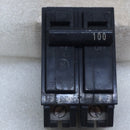 GE General Electric THHQL2100 100 Amp 2 Pole 22ka Circuit Breaker