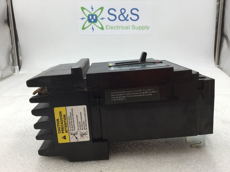 Square D HJA36150 150 Amp 3 Pole 600V I Line PowerPact Circuit Breaker