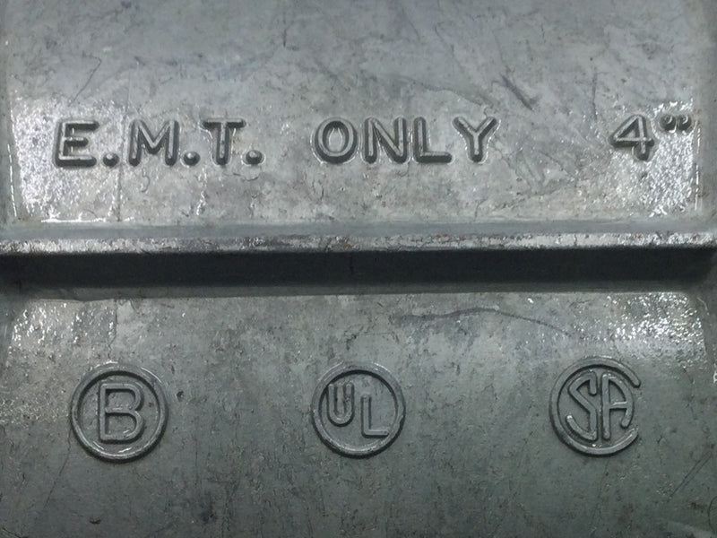 Bridgeport 4" EMT Only Set-Screw Coupling/Fitting