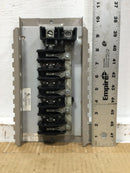 Cutler-Hammer CH20L125 125 Amp 20 Space 120/240 VAC Load Center Guts Only 6"X11"