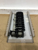 Cutler-Hammer CH20L125 125 Amp 20 Space 120/240 VAC Load Center Guts Only 6"X11"
