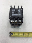 Eaton C25DNF340 Definite Purpose Contactor40 Amp 3 Pole 115-575V w/24 VAC Coil