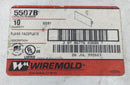Wiremold 5507B Blank Faceplate 4 1/4" x 1 7/8" - Box of 10