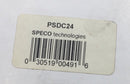 Speco Technologies PSDC24 2 Amp 24W 12-240V Wall Plug Power Supply