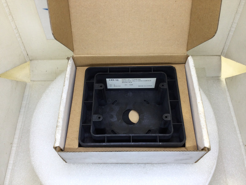 On-Q IC5006-BK High Impact Plastic Selective Call Back Box