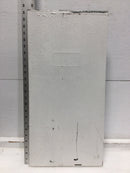 Federal Pacific RH108-16-200DL 200A 8 Space 120/240V Cover Only 24 1/4" x 12"