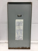 Federal Pacific RH108-16-200DL 200A 8 Space 120/240V Cover Only 24 1/4" x 12"