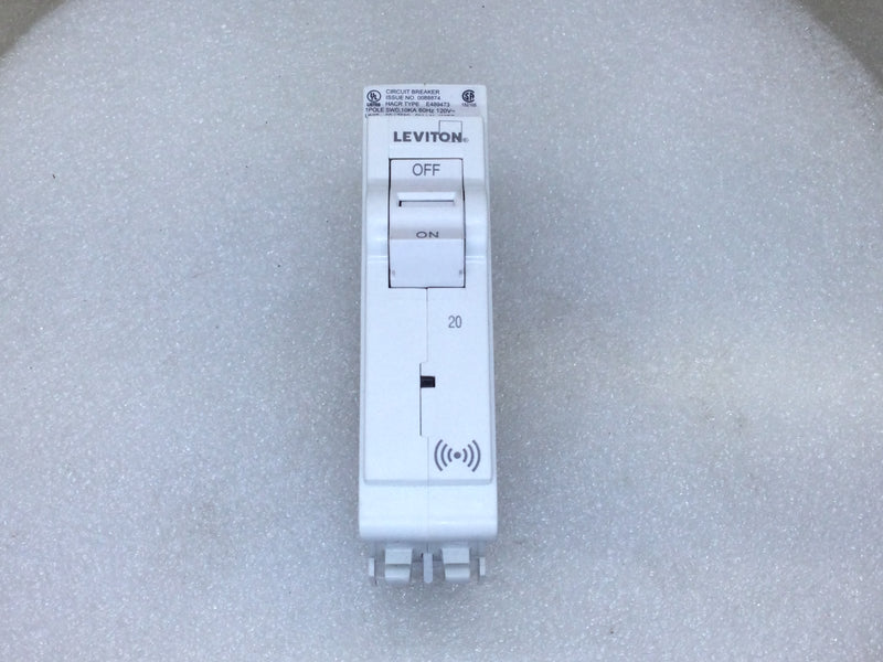 Leviton LB120-S 20 Amp 1 Pole 120V Circuit Breaker