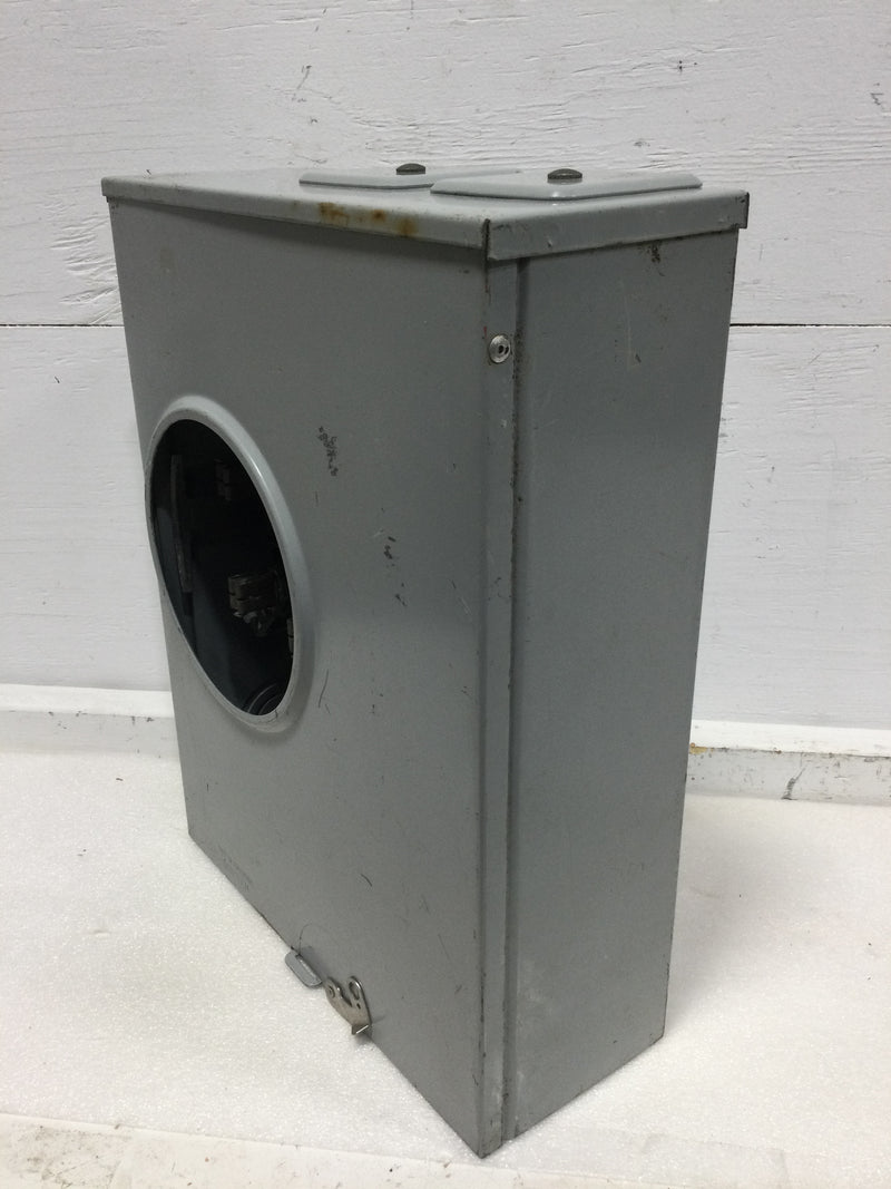 Durham 09219700CPL Meter 200 Amp 1 Phase 3 Wire 600V Left Offset Meter Mount