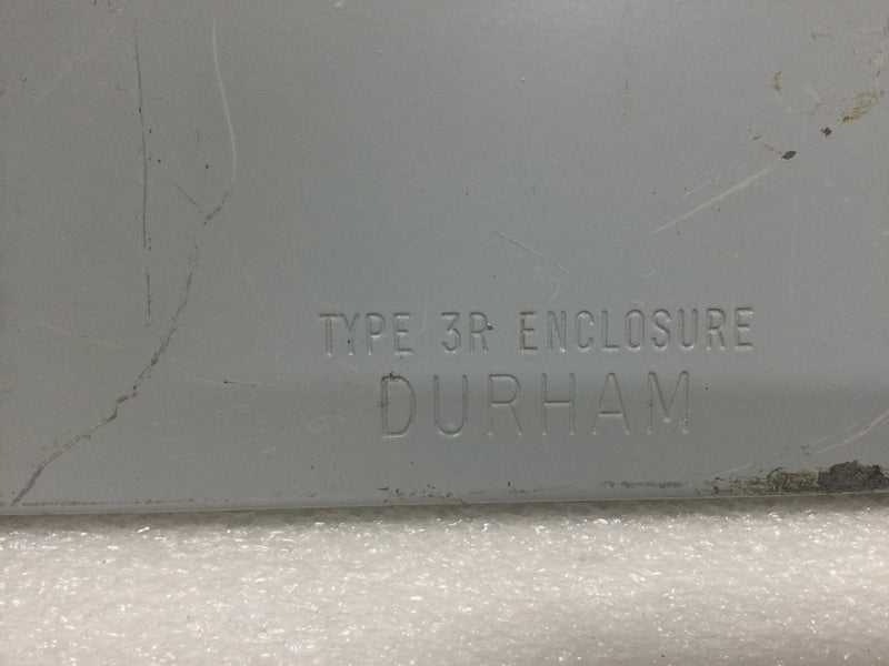Durham 09219700CPL Meter 200 Amp 1 Phase 3 Wire 600V Left Offset Meter Mount