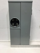 GE TSM2020CSCUP PowerMark Gold 200 Amp Main Breaker 20-Space 40-Circuit Overhead/Underground Combination Meter Socket Load Center (TSM2020CSCUP)