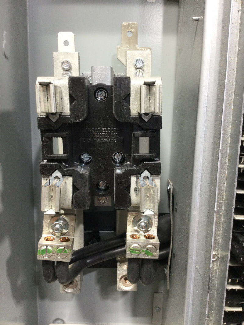 GE TSM2020CSCUP PowerMark Gold 200 Amp Main Breaker 20-Space 40-Circuit Overhead/Underground Combination Meter Socket Load Center (TSM2020CSCUP)