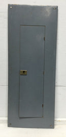 Square D/Homeline HOM40M200C Series 2 Single Phase 200A 40Space Main Breaker Type Cover Only 39.25 x 15 5"