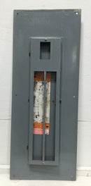 Square D/Homeline HOM40M200C Series 2 Single Phase 200A 40Space Main Breaker Type Cover Only 39.25 x 15 5"