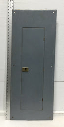 Square D/Homeline HOM40M200C Series 2 Single Phase 200A 40Space Main Breaker Type Cover Only 39.25 x 15 5"