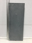 Square D QON3040MW200 Cover Nema 3R 30.5" x 12 3/8"