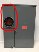 Square D SC2040M200PS 200 Amp 20/40 Space 120/240V All in One Meter Socket