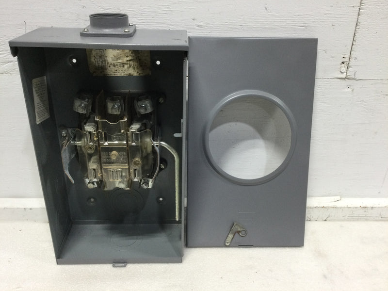 Duncan 40025-02 Type HQ Continuous Duty Meter Socket With Lever Bypass