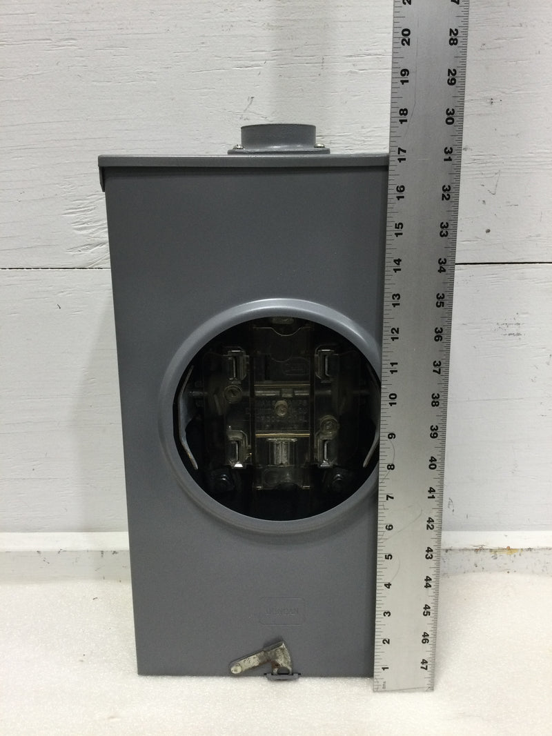 Duncan 40025-02 Type HQ Continuous Duty Meter Socket With Lever Bypass
