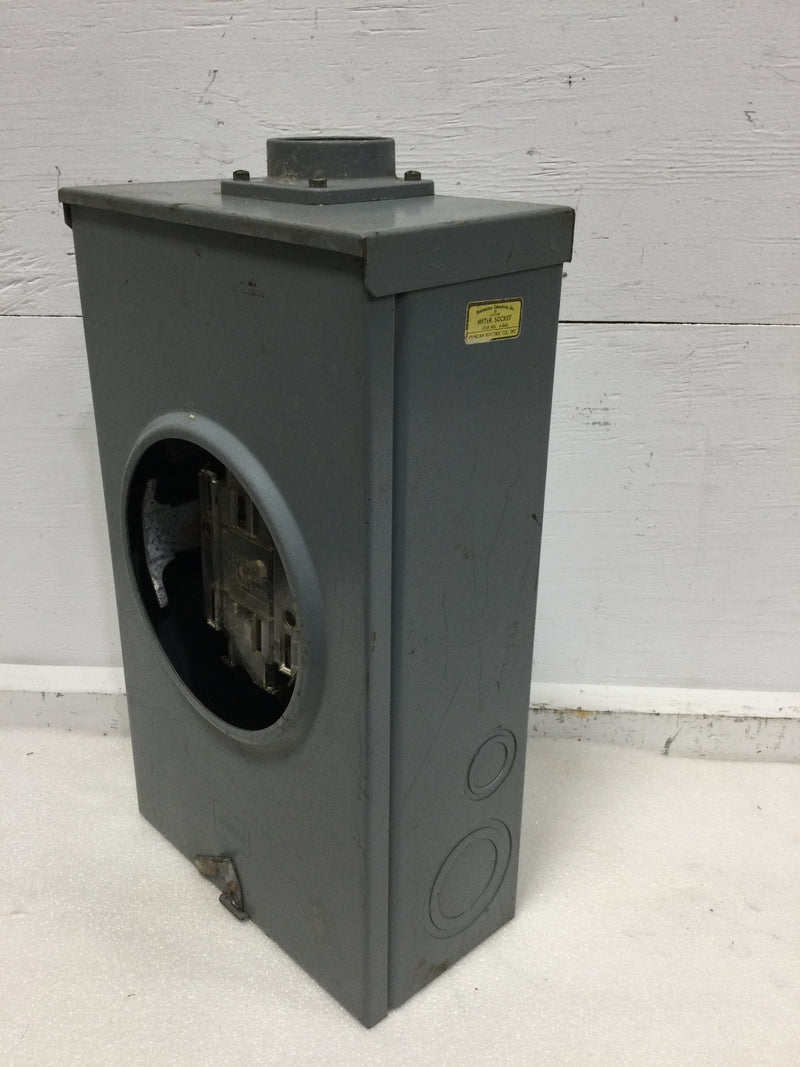 Duncan 40025-02 Type HQ Continuous Duty Meter Socket With Lever Bypass