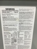 Siemens W0816ML1125CU 125 Amp 120/240V 4 Space/16 Circuit MLO Load Center