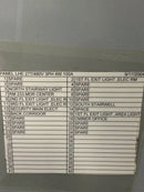 GE General Electric NHB 100 Amp 3 Phase 4 Wire 277/480V Panelboard Enclosure 34.5" x 22"