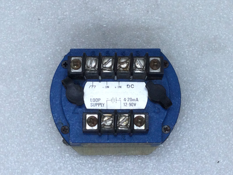 Action Instruments/Transpak T601-0001CS 12-90V Transmit Module Loop Supply 2-Wire Input 4-20MA DC