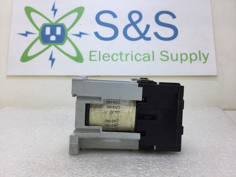 Sprecher & Schuh CA3-9C Nema Size 1 25 Amp 3 Phase 220-600 VAC Contactor/Motor Starter with 24 VDC Coil and Overload Relay