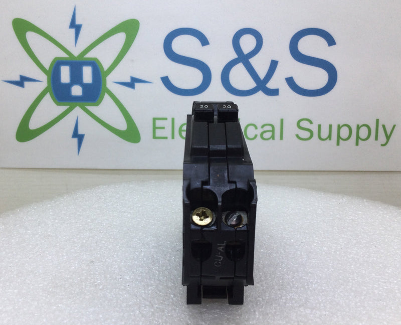 GE General Electric TR2020 20 Amp 2 Pole 240V Tandem Circuit Breaker