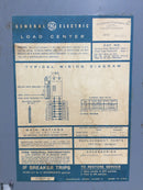 GE TM1615FT 150 Amp 28 Space 120/240V Load Center Cover w/Main 24" x 12 3/4"