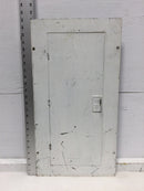 GE TM1615FT 150 Amp 28 Space 120/240V Load Center Cover w/Main 24" x 12 3/4"