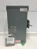 GE TC10323R Outdoor Rainproof Double Throw Safety Switch 100 AMP 120-240V - Flaw