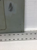 Gould/ITE GQ 412B-2 Indoor Load Center Cover/Door Only 16 Space 200 Amps 120/240V 19 1/8" x 15 1/2"