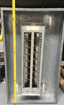 GE General Electric 100 Amp 120/208v 3 Phase 4 Wire Panelboard Enclosure Type NLAB Dead Front 40" x 22"