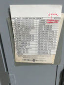 GE General Electric 100 Amp 120/208v 3 Phase 4 Wire Panelboard Enclosure Type NLAB Dead Front 40" x 22"