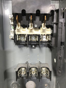 Square D H362N 60 Amp 3 Pole 600 VAC Type 1 Fusible Safety Switch 8.5" X 17.5"