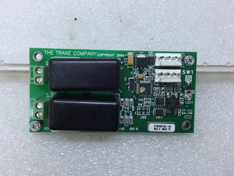 Trane X13650729-04 UCP3 Binary Input Circuit Board Rev E 0822 YE