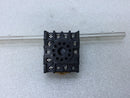 Omron PF113A-E Relay Socket Base 11-Pins 10 Amp 250V