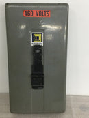 Square D Nema Size 3 Starter Class 8536 Type S 460 Volts Cover Only L22" x W11.5" x D3.5"