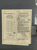 Zinsco ML12(6-12)CDG 125 Amp 120/240v 3 Wire Type 1 Panel Cover 15 1/4" x 12 1/8"