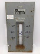 FPE FSMS3-6T 600 Amp 240V Indoor Type Dead Front 17 3/4" x 9 3/8"