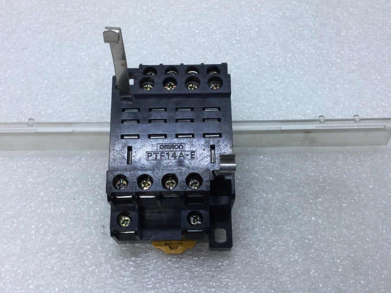 Omron PTF14A-E Relay Socket Base 10 Amp 240V