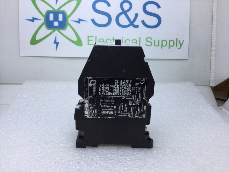 Siemens 3TF4310-0A Magnetic Contactor 3-Phase AC 30 Amp 600V AC